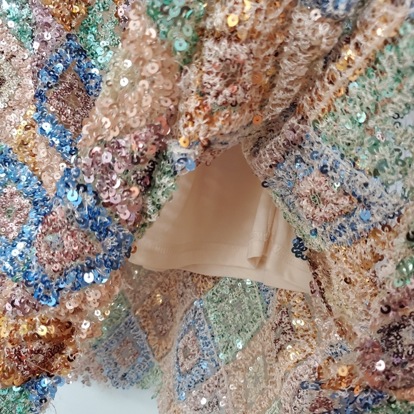 ZARA| LIMITED EDITION SEQUIN DRESS - Picture 13 of 17